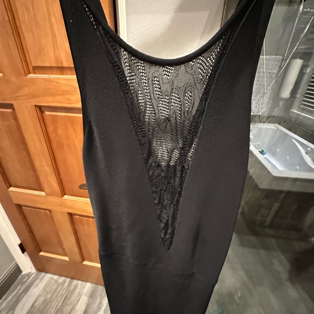Bcbgmaxazria | Max Azria Sheath Sheer Evenings Sexy Zip Up Party | Size: M